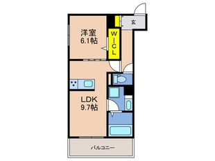 エミネンシア御崎公園の物件間取画像